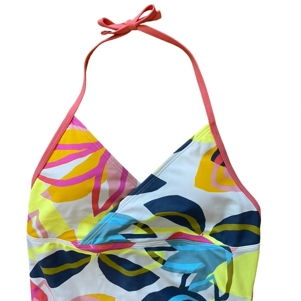 Tea Collection Halter One Piece Swimsuit
